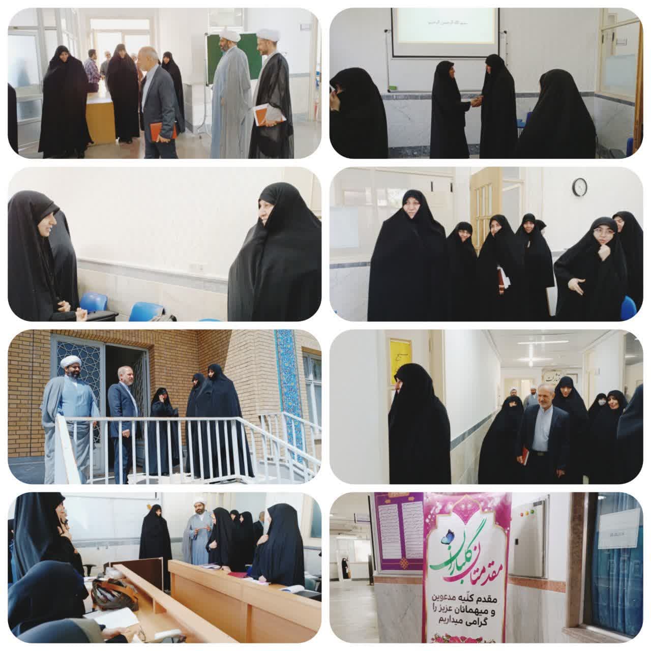 بازدیدریاست محترم جامعة الزهرا از دانشکده هدی