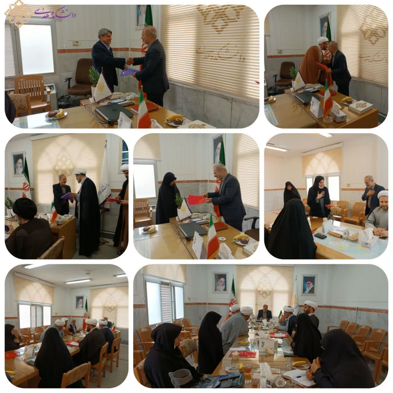 تقدیر از هیات علمی دانشکده
