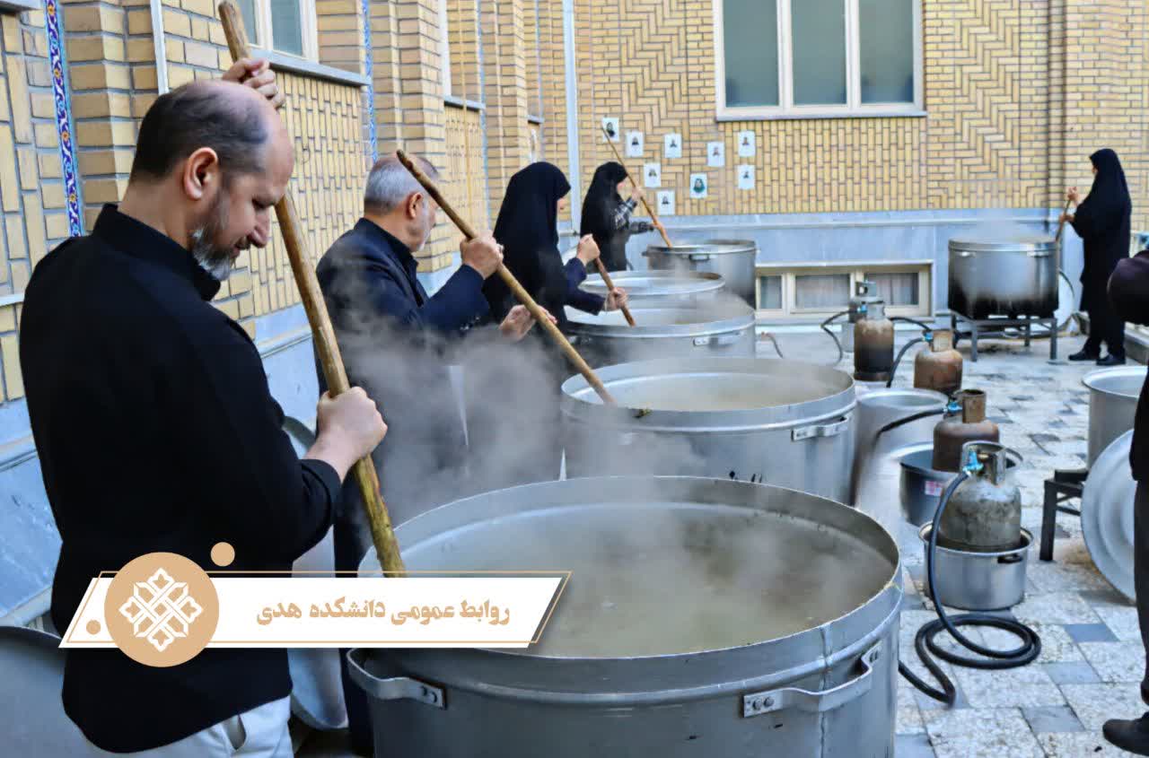 برگزاری موکب فاطمه‌الزهرا(س) در دانشکده هدی به مناسبت ایام فاطمیه